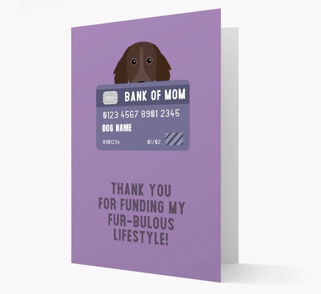 'Bank of Mom' - Personalised {breedFullName} Card